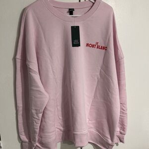 Wild Fable Pink Sweatshirt with Red Text